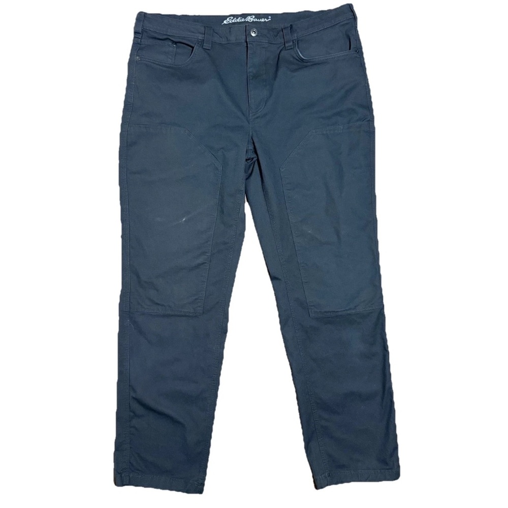 Eddie Bauer Men’s 40 x 34 Mountain Ops Double Knee Grey Capacitor Work Pants